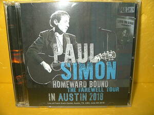 【2CD】PAUL SIMON「HOMEWARD BOUND THE FAREWELL TOUR IN AUSTIN 2018」