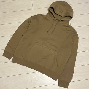 良品 unfil アンフィル cotton-terry hoodie コットンテリー フーディー パーカー 5 キャメル 日本製 OEFL-UM218 コットン ユニセックス