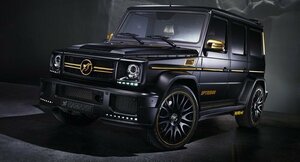 HAMANN W463 Gクラス ゲレンデ リアマフラー G63/G65 SPYRIDON用