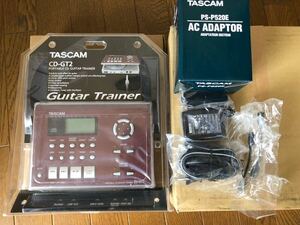 TASCAMポータブルCDギタートレーナー CD-GT2 ACアダプタ付き　未使用品