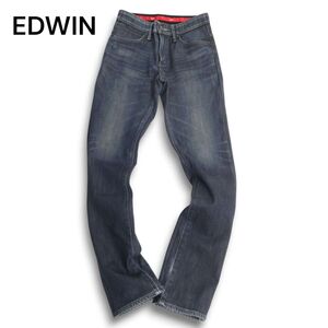 EDWIN エドウィン 秋冬★ TGF503 WILD FIRE 防風★防寒 裏地チェック デニムパンツ ジーンズ Sz.27 メンズ バイク　C4B04910_B#Q