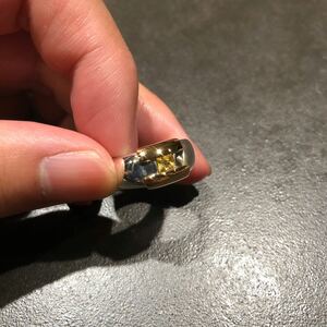 Hermes ヘラクレス　リング　18k コンビリング