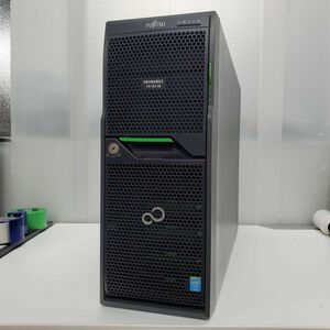 @T0777 秋葉原万世鯖本舗 タワー型 富士通 TX150 S8 WinSV2022std/Xeon-E5-1410 4コア8スレッド/メモリ48GB/SASHDD-300Gx4/RAID6/DVD/iRMC