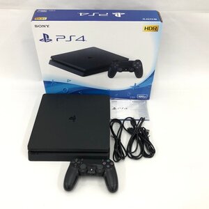 SONY ソニー PlayStation 4 ジェット・ブラック 500GB/ CUH-2200AB01 通電確認済み【DBAE8001】