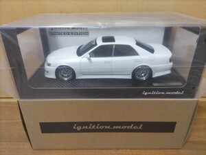 ★WEB限定 IG 1/18 VERTEX JZX100 チェイサー Chaser Pearl White イグニッションモデル（エンジンモデル付属なし）