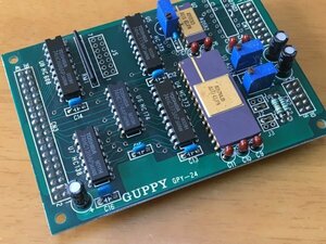 【電子部品】GPY-24 1ch 12bit ADC基板 (ユニバーサル基板取り付けタイプ) ①