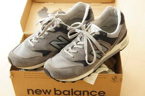 ニューバランス New Balance 577 GNA グレー10/28cm England製 英国イングランド製 130057699714001500