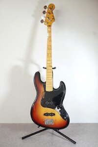 [QS][A5958520S] Fender フェンダー BURNY BASS バーニー エレキベース FERNANDES/フェルナンデス ハードケース付き 現状品