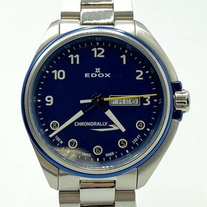 EDOX 84301 CHRONORALLY S＜ 腕時計＞エドックス クロノラリーS ブルー系 クォーツ ウォッチ ブランド