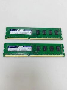 ZX8-5112 TIMETEC 2R×8 DDR3L 1600 8GB×2 デスクトップ 等用メモリ 動作品