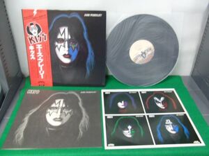 LPレコード KISS/エース・フレーリー VIP-6579 帯付き※ポスター欠品