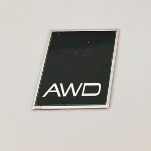 エンブレム 【AWD】