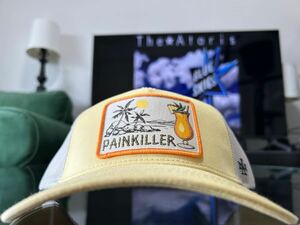 USA ペインキラー　PAINKILLER メッシュキャップ　イエロー