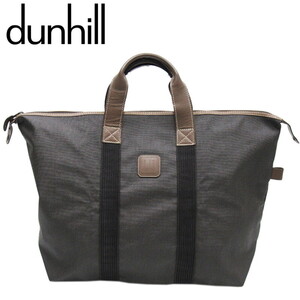 ダンヒル ボストンバッグ トラベルバッグ 旅行用バッグ メンズ ヘリンボーン dunhill 中古