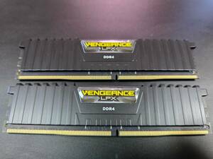CORSAIR DDR4 メモリモジュール VENGEANCE LPX Series 8GB×2枚キット CMK16GX4M2B3000C15
