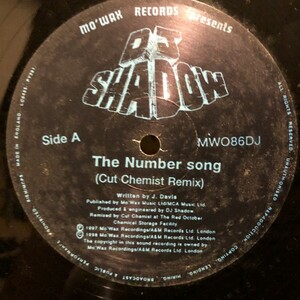 DJ Shadow , Depeche Mode / Number Song , Painkiller ②