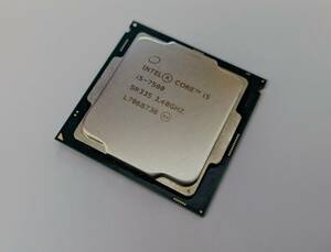  CPU：intel core i5-7500 3.40GHz 動作品