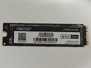 OSCOO ON900AコンピュータSSDソリッドステートドライブ 512GB imac macbook a1398 a1419 a1418