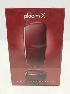 【新品未開封】レディッシュブラウン：プルーム エックス スターターキット Ploom X 本体