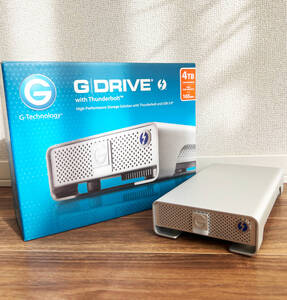 G-Drive with Thunderbolt 4TB 大容量高速ストレージ G-Technology