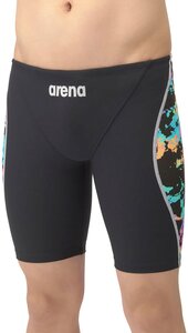 1694714-ARENA/メンズ 競泳トレーニング水着 スパッツ ハーフレッグ 水泳 練習用/M