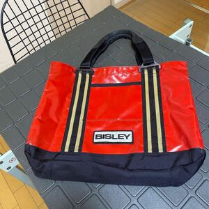 【BISLEY】ビスレイ ビスレー ビジネストートバッグ　ワイド　RED