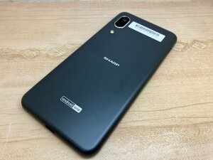 未使用 美品 SIMフリー Android One S7 ブラック Y!mobile SIMロック解除済み スマートフォン 充電ケーブル付 送料無料 本体のみ