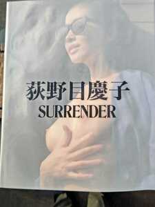 送料込み！荻野目慶子 写真集 SURRENDER 