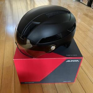 ALPINA 自転車用ヘルメット　可動式調光バイザー付きCE認定　ドイツ製　SOHO VISOR V