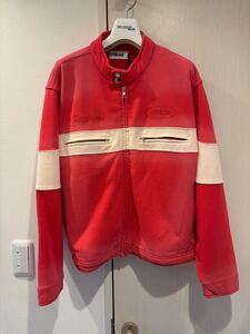 palace skateboards WASHED MOTO JACKET TRUEST RED 24aw サイズS week7