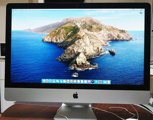 Apple iMac 27-inch Late 2012　3.4GHz クワッドコアIntel Corei i7　メモリ24GB　Fusion Drive 3TB