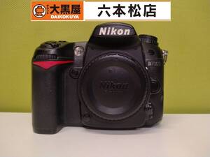 【動作未確認】NIKON デジタル一眼レフカメラ D7000【電池カバー破損】