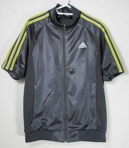  スポーツウエア半袖 adidas アディダスジップアップウインドブレーカーサイズL　M111