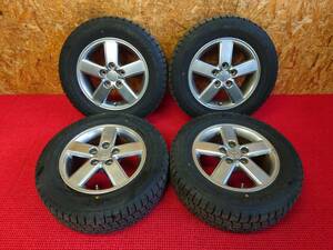 23年製!! バリ溝!! NorthTrek N5 195/65R15 トヨタ 60系 ノア/ヴォクシー 純正 15×6J スタッドレス付4本 中古 売切!!