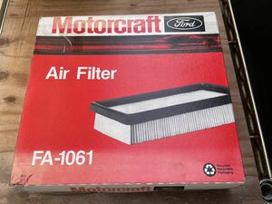 FORD フォード Motorcraft FA-1061 エアーフィルター Air Filter 送料無料 送料込み 最終出品
