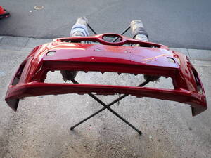 AE2319 ZVW 30 プリウス 前期 純正 フロントバンパー 赤 3R3 52119-47080 Prius early model genuine front bumper red 3R3