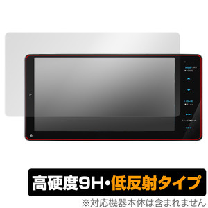 KENWOOD 彩速ナビ MDV-M809HDW MDV-M808HDW 保護 フィルム OverLay 9H Plus for ケンウッド カーナビ 高硬度 低反射タイプ