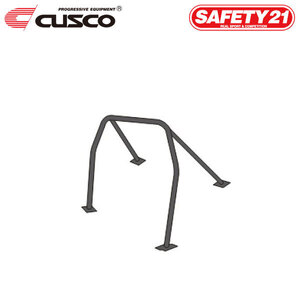 CUSCO クスコ ロールケージ SAFETY21 定員ルーフ 4点式 定員4名 コルト Z23A 2004年10月～2012年10月 4A91 1.5 FF