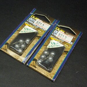 DUEL クイックチェンジシンカー 1/8 OZ. 3.5g 2枚(10個)セット※箱へこみ有 ※中古在庫品 (8L0400) ※クリックポスト