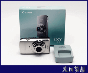 36)質屋出品☆Canon キャノン IXY 10S シルバー コンデジ カメラ 動作品 中古☆1円～売り切り