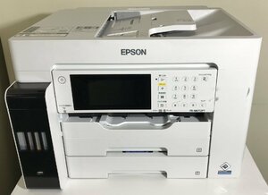 【埼玉発】【EPSON】A3インクジェット複合機　エコタンク搭載モデル　PX-M6712FT　★カウンター39851枚★動作確認済★　(11-2986)