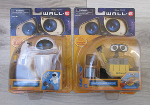 ピクサー ディズニー ウォーリー WALL・E デラックス フィギュア 2体セット キューブ スタック ウォーリー サーチ アンド プロテクト イヴ