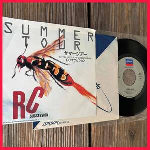 ★美盤！出品前試聴確認済み！1982！【RCサクセション/Summer Tour/ノイローゼダンシング-Chaboは不眠症】7inch London Records SO7N 1004