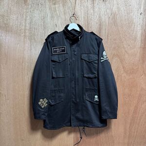 希少【mastermind japan × alpha industries マスターマインド アルファ】FIELD JACKET/M-65 /フィールドジャケット ミリタリージャケット