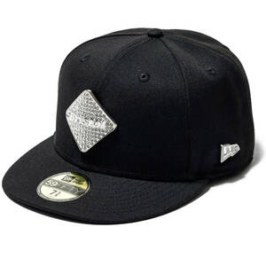 新品MニューエラF.C.Real Bristol生誕70周年記念NEW ERA RHINESTONE EMBLEM 59FIFTY CAPキャップ59.6cm7 1/2FCRBブリストルF.C.R.B帽子24AW