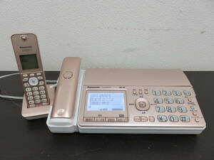 パナソニック　KX-PD550DL-N　電話機　FAX　親機　子機付き　ピンク　通電確認済み　2002年製　Panasonic