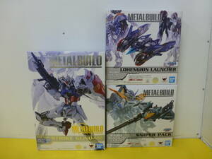 087) METAL BUILD ストライクガンダム METAL BUILD 10th Ver. ローエングリンランチャー/スナイパーパック セット 機動戦士ガンダムSEED