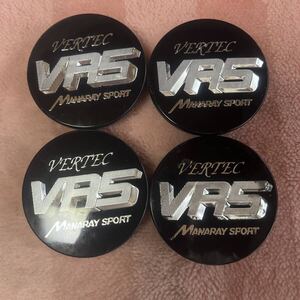 C113-20★MANARAY SPORT マナレイ スポーツ VERTEC VR5 アルミホイール用センターキャップ中古4枚★外径約70mm