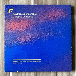 【UK盤/12EP】Keytronics Ensemble / Calypso Of House ■ Juno Records / JUNO 2 / Original Mix / Julien Jabre Remix / イタロハウス