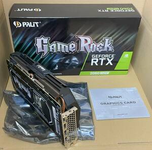 【送料無料】 【中古品】PALIT GeForce RTX 2060 SUPER GameRock 8GB NE6206S019P2-1061G